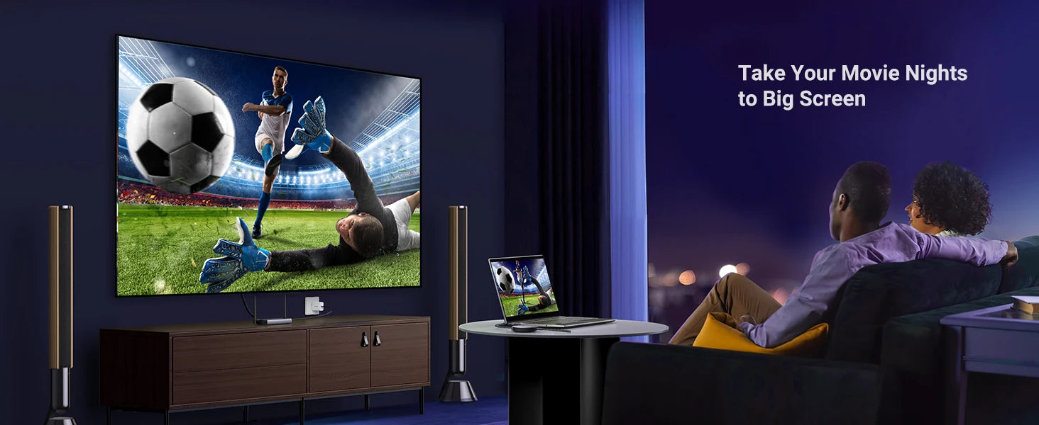 【NEW-IN】UGREEN Wireless HDMI Extender Video Transmitter & Receiver Kit 5G 50M Transmits Display Dongle for TV PC PS5/4 Monitor