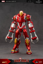 ZD Toys Iron Man MK15 MK16 War Machine MK2 Action Figure Iron Man Mk47 MK35 Red Snapper 1/10 Scale Iron Man Collections Gift