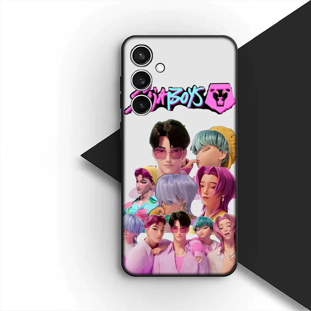KPop Sajas Jinus Demons Tiger Hunters Boys for Samsung Galaxy A56 A26 A36 A10 A20 A30 A31 A32 A50 A51 A52 A53 A33 A12 A14 Case