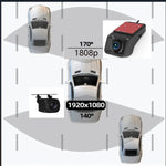 Car DVR Dash Cam 4K Rear View Auto Dashcam For Car Camera 2160P Video Recorder Reverse Dvr WIFI 24H Parking Monitor