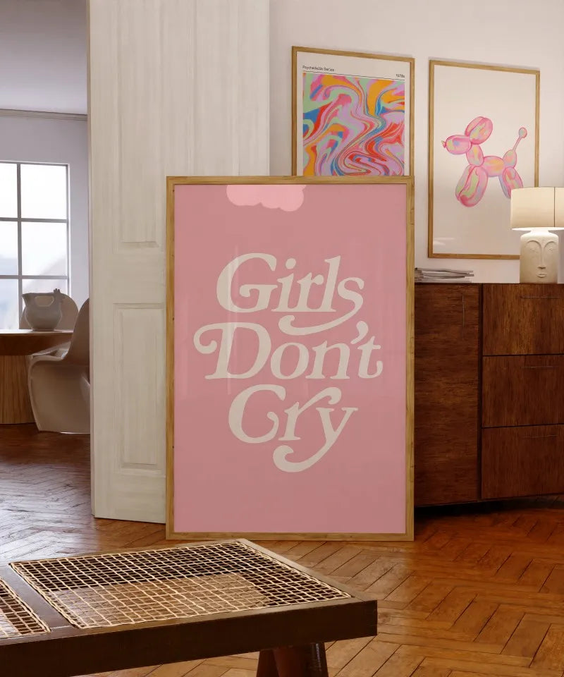 Chaos Typography Art Print and Posters Modernist Wall Art Chaos Quote Canvas Paintings Preppy Aesthetic Living Room Picturess