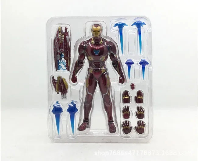 Marvel Comics Avengers 3 Infinite War Mk50 Shf Iron Man Activity Doll Model Children Christmas Birthday Gifts Toys Gifts