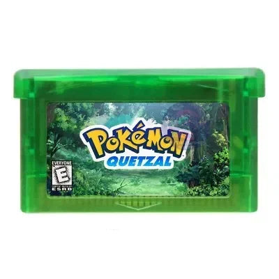 Pokémon GBA-Spielkassetten – Emerald, Seaglass, Rouge Recharged, Yellow Lunar & Dark Violet für die Game Boy Advance-Konsole