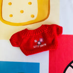 Doll Clothes for 20cm Idol Dolls Plush Star Doll's Clothing Sweater Stuffed Toy Outfit for Cotton Dolls Accessories DIY Gifts