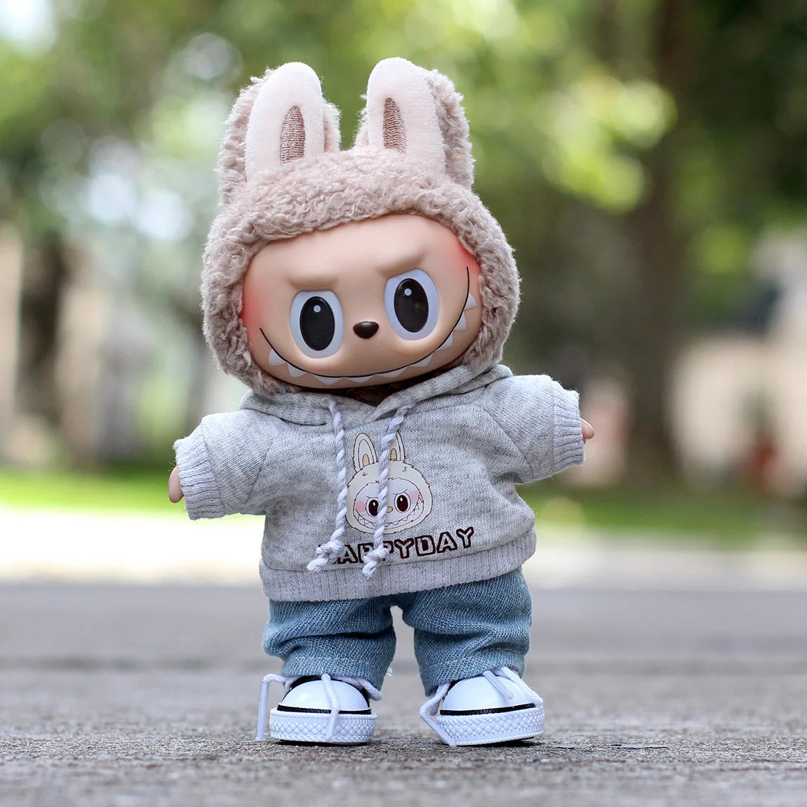LABUBU Universal Clothes, Doll Cute Hoodie Diy Accessories, Popmart Bubble Mart Doll Accessories