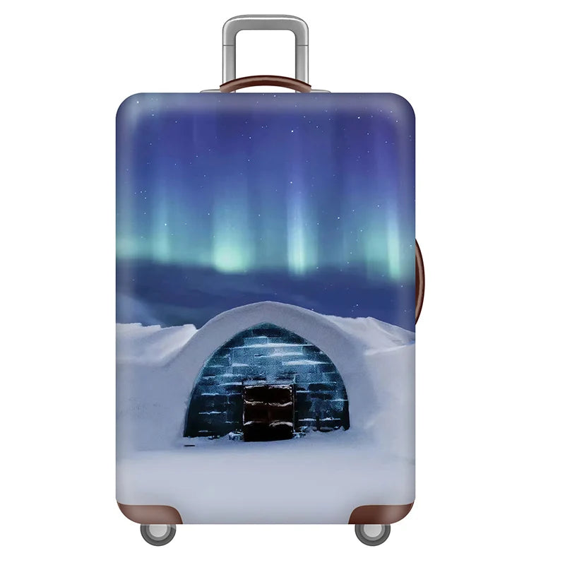 Designer Flowers Luggage Protective Cover Suitable 18-32 Inch  Trolley Suitcase Dust Cover Perfect Elasticity Travel Accessories