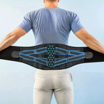 Back Brace for Lower Back Pain Relief, Breathable Adjustable Lumbar Support for Herniated Disc, Sciatica, Scoliosis