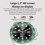 Smart Watch Man Aiweile AW12 High-End Luxury Smartwatch Fitness Tracker Sport Business Bluetooth Call for Xiomi IOS DIY Faces