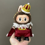 10cm 7 Pcs Clothes For Labubu Set Accessories Skirt Pants Hat Sweet And Iovely Princess Style Doll Dress Up Toys Gift