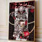 Hot Cool Anime G-Gachiakuta Poster Modern Waterproof HD Wall Art Decal Self-Adhesive Aesthetic Decor For Home Living Room Bedroo