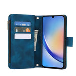 for Samsung Galaxy A35/A34/A25/A24/A73/A72/A55/A54/A53/A52/A15/A14 Case Wallet, Durable Leather Magnetic Buckle Flip Card Holder