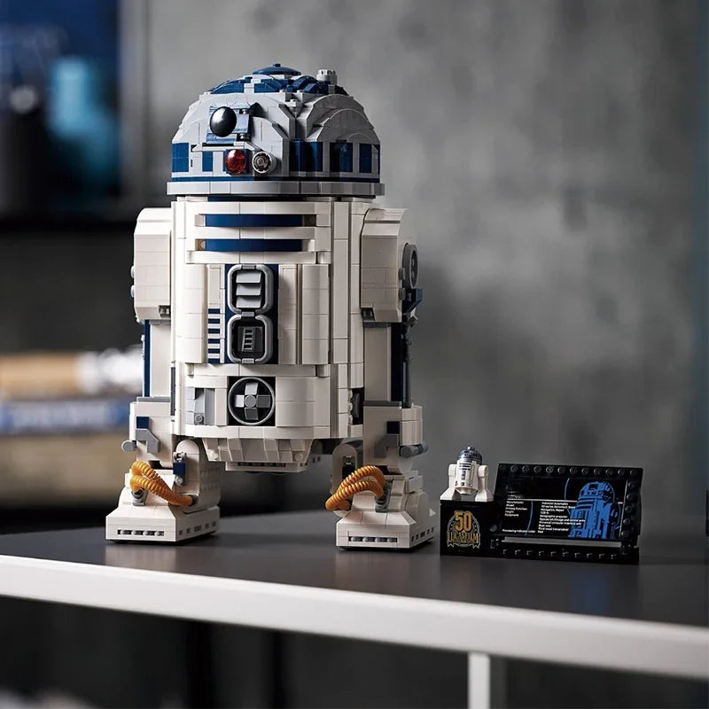 2314pcs UCS Star Interstellar Conflict R2D2 Robot 75308 Union Bricks Building Block Model Toy For Birthday Christmas Gifts