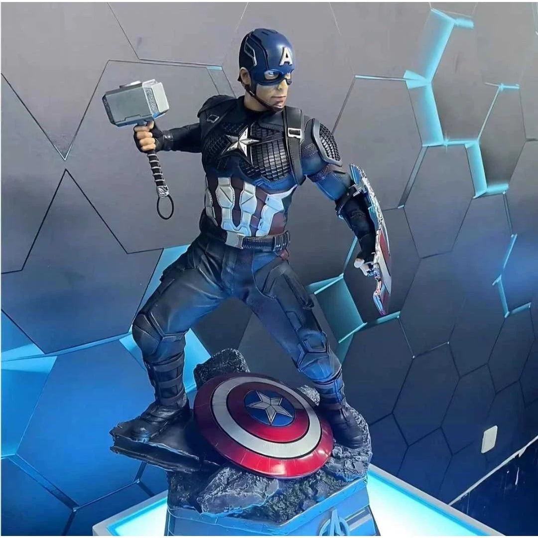 New Avengers Marvel Series Half-Body Bust Statue Model Collectible Toy Birthday Gift Thanos Collectors Item Action Figure