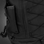 Motorcycle 50L Luggage Backpack Multifunction Tail Rack Bag Travel Outdoor Sports Expandable Sissy Bar Backrest Bag With Straps