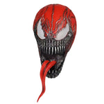 New Superhero Venom 3 Long Tongue Mask Cosplay Latex Masks Horror Party Helmet Props Supplies Novelty Masks Christmas Halloween