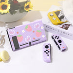Switch Protector Case for Nintendo Switch OLED, NS Game Accessories,Handheld Separable Shell for NS Joycon, Switch Cover