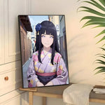H-Hyuuga Hinata Cartoon Poster Wall art print art suitable for living room bedroom bar parlor home decor gift