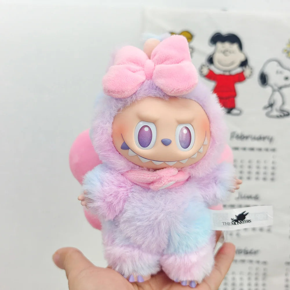 Doll Clothes For Labubu V1 V2 V3 Doll Plush Idol Doll Angel Wings Serise Decoration Accessories Diy Toy Sitting Party Fans Gift