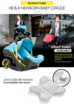 Ultralight 4-in-1 Baby Stroller with Car Seat