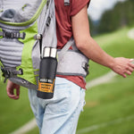 500/700/1000/1500ml Stainless Steel Thermos Flask Metal Drinkware Portable Vacuum Insulated Coffee Bottle with Rope and Cup