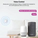 GIRIER Tuya Smart Wifi Plug EU with Power Monitoring 20A Smart Socket Outlet 4200W Compatible with Alexa Hey Google Yandex Alice