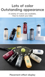 ROCKBROS Bicycle Water Bottle 600ML PP Sports Cup Cycling Kettle Outdoor Camping Hiking Squeeze Bike Cup