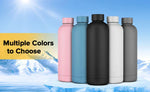 Thermos Bottle Stainless Steel Thermal Water Bottle Cup Thermal Coffee Mug Insulated Vacuum Tumbler Rubber Paint Sports Kettle