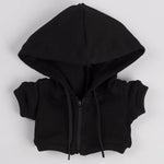 For 15cm 17cm Labubu Bjd Roupas Caixa Cega De Café V1 V2 V3 Roupas De Trabalho Substituição Moda Retro Delicado Terno Brinquedo