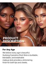 Face Pearl Stone Highlighter Stick Contour Shading Lasting Cheek Stereoscopic Brightening Skin Blush Illuminator Makeup Cosmetic