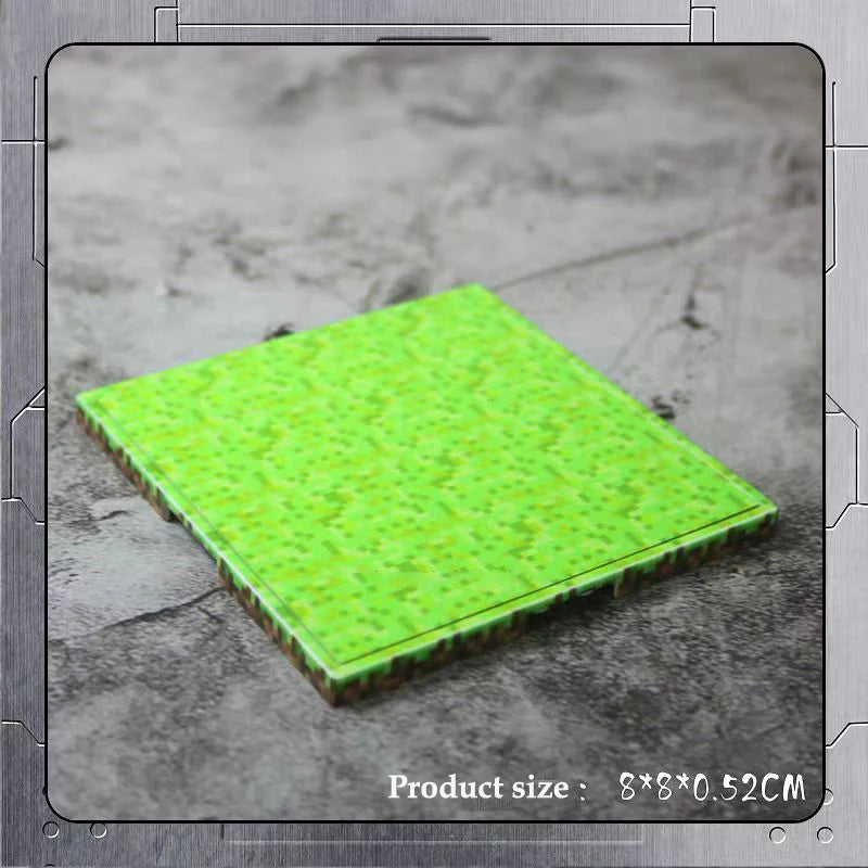 Magnetic Base Plate Variety Baseplates Match Mine World Magnetic Building Blocks DIY Toys for Boys and Girls Children Toy Gift