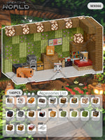 Magnetic Building Blocks Mine World Magnet Cube Set for Boy Girl Kid Age 3+ DIY Pixel style Model Base plate STEM Toy Baseplate