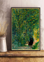 Digital Cats Cute Poster Kraft Paper Prints Modern DIY Funny Cartoon Room Painting Prints Art Picture Posters Living Room Decor