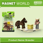 Magnetic Building Blocks Toys Gifts Magnetic Baseplate Role Children Magnet Brick Set Age 6+ DIY Strong Magnet Base Plate Toy