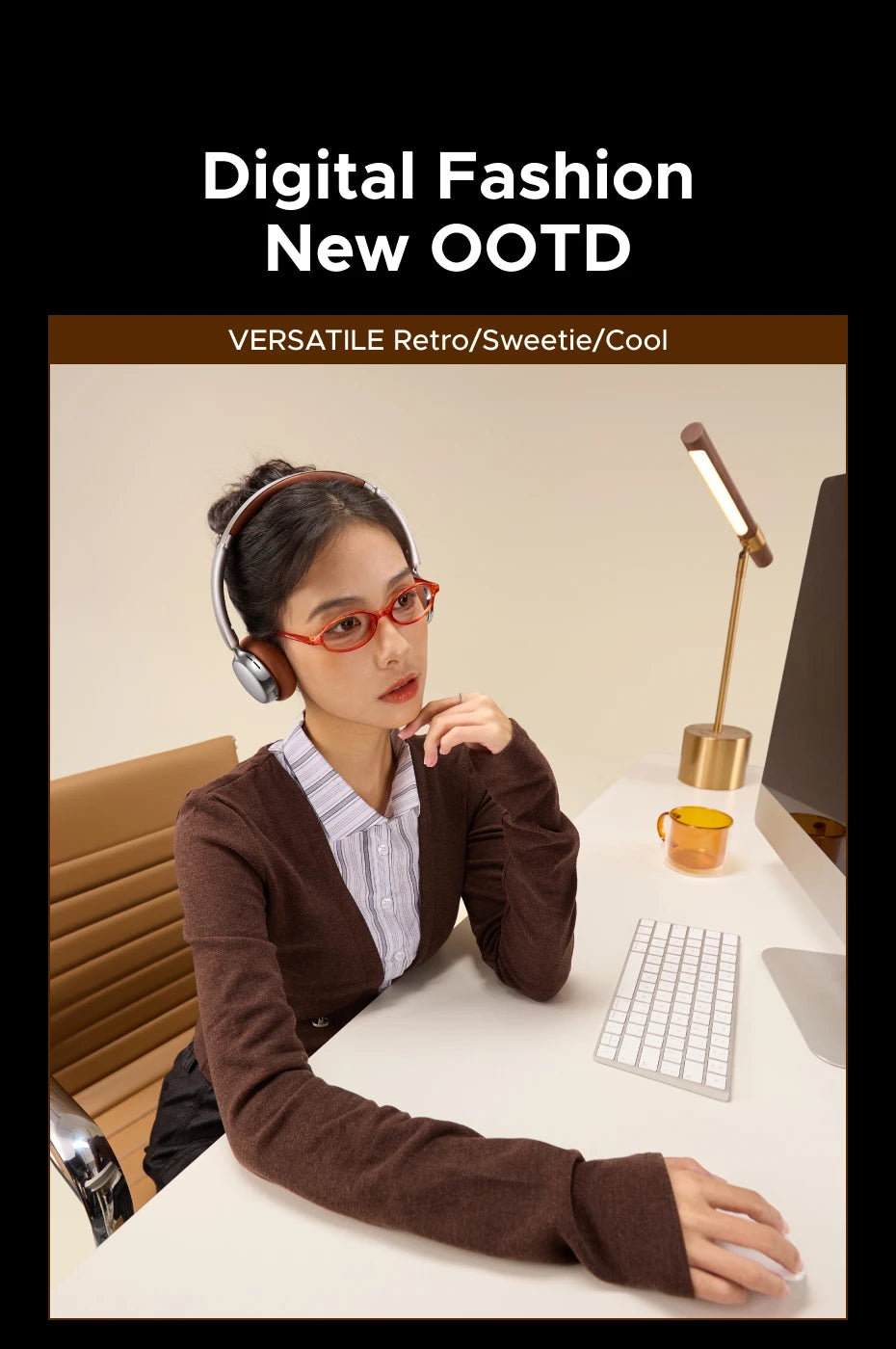 UGREEN Studio Plus 25dB ANC Active Noise Cancelling Headphones Wireless Over Ear Bluetooth Earphones, 3D Spatial Audio