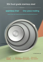 20oz/30oz Thermal Water Bottle With Straw Stainless Steel Car Coffee Mug Keeps Cold and Heat Thermal Mug Tumbler Vacuum Flasks