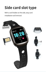 4G Elderly Smart Watch GPS Tracker Video Call SOS Heart Rate Monitoring IOS Android GPS+WIFI+LBS Positioning Smart Clock FA66S