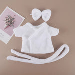 2025 New 38cm Labubu Hot Only Selling Clothes Labubu Mokoko Idol Doll Fashion Design Dress Coat Set Accessories Gift