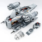 Galaxy-Razors MOC-StarFighters Spaceships Battles Ship Crest Fighters-Aircraft Model Building Blocks Bricks Toys Gift