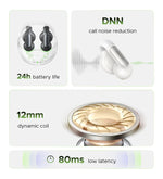 UGREEN HiTune S5 TWS Open Ear Clip Wireless Earbuds Bluetooth Sports Earphones Headphones in Mic with Earhooks & Ear Hook