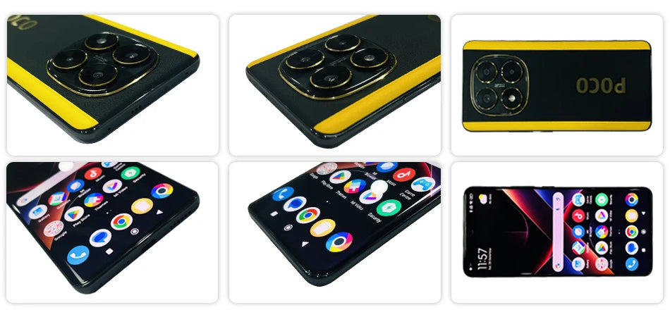 Global Version POCO X7 5G Smartphone Dimensity 7300-Ultra 6.67