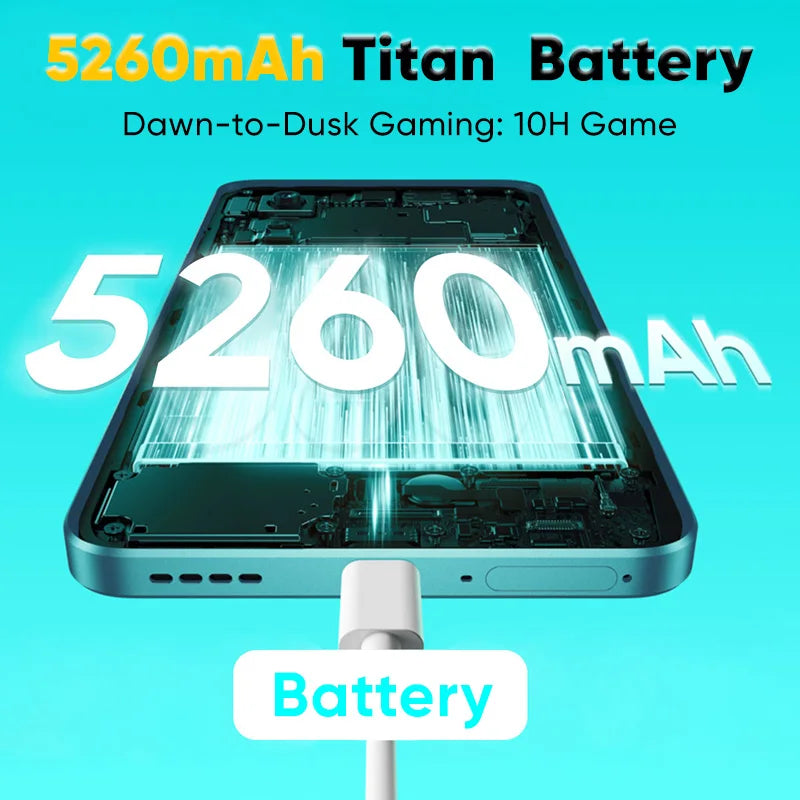 Realme P3 5g Smartphone Android Ai Snapdragon 6 Gen 4 6.67'' 120Hz Amoled Display 5260Mah Battery 50Mp Ai Camera Global Version