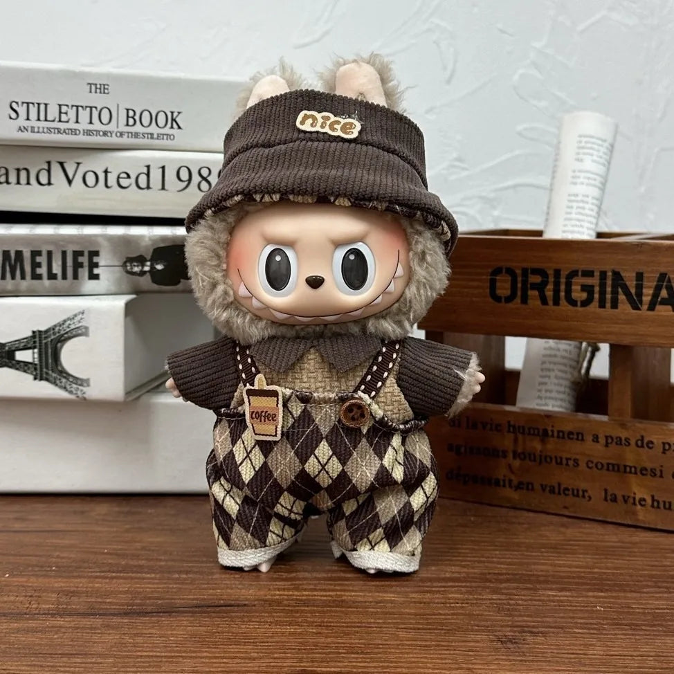 Doll Clothes Outfit Accessories For 17cm Labubu V2 V1 Doll's Clothing  Different styles Cosplay dress Kid Toy Gift