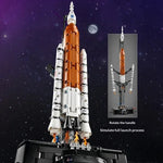 632 pieces High Tech Artemis II Space Launch System Rocket Building Blocks Assemble Bricks Toy Gift For Children Kids