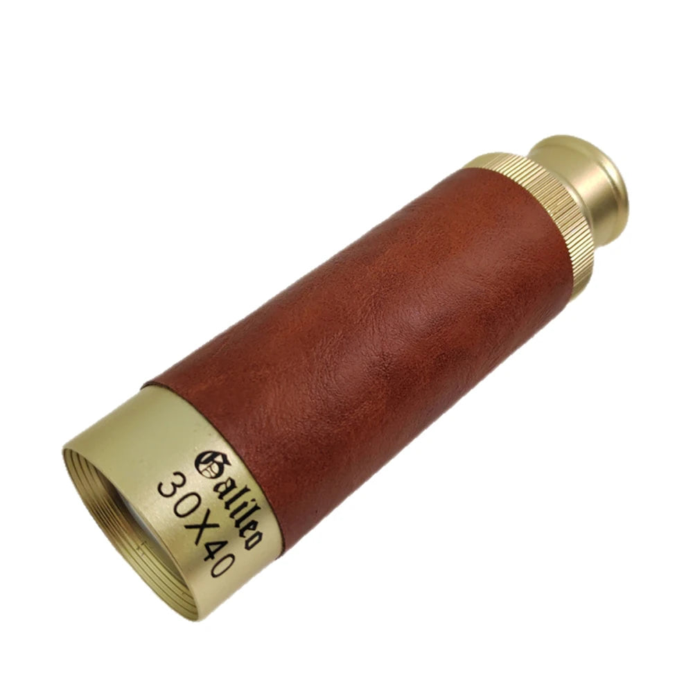 Outdoor High-Power Portable 30×40mm Retro Pirate Monoculars Telescope for Adults Kids Bird Watching Hunting Camping Hiking