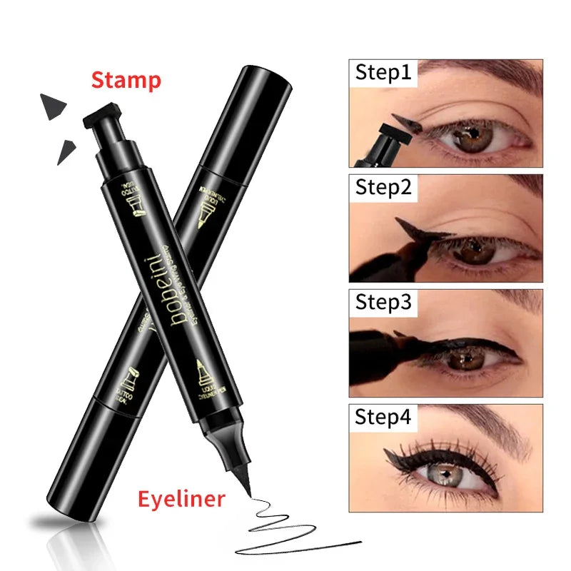 2-in-1 Dual-Ended Eyeliner & Shadow Pen – Waterproof, Long-Lasting, DIY-Friendly, Certified, Unisex, Quick & Easy Eye Makeup
