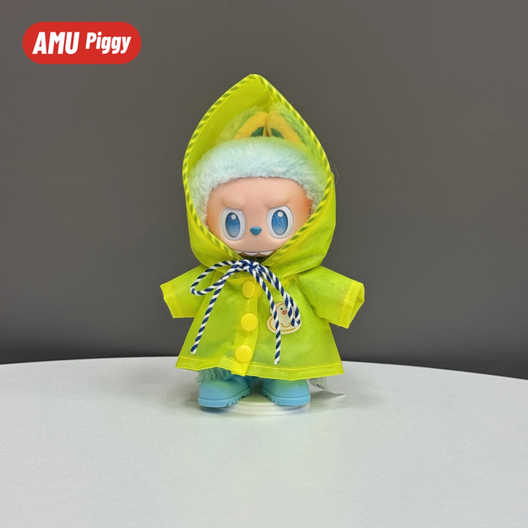 Doll Clothes: Baby Clothes Third Generation, Front High Energy Set, Sitting Party, Macaron,Only clothes