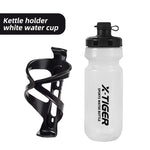 X-TIGER MTB Road Cycling Water Bottle 650ML Leak-proof Bicycle Squeeze Water Bottle for Long-distance Cycling Outdoor Sports Por