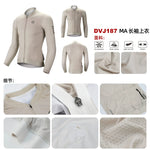 Cycling Jersey Small  Training Level Men Women Long Sleeves Cycling Jersey Breathable Man Cycling Maillott