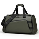 Large capacity multifunctional luggage bag with multiple compartments, suitable for fitness, travel, and overnight travel
