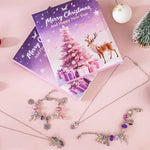 2026-Christmas Advent Calendar DIY Bracelet Accessories Pendant Blind Box Christmas Decorations Gift New Year's Eve Decorations